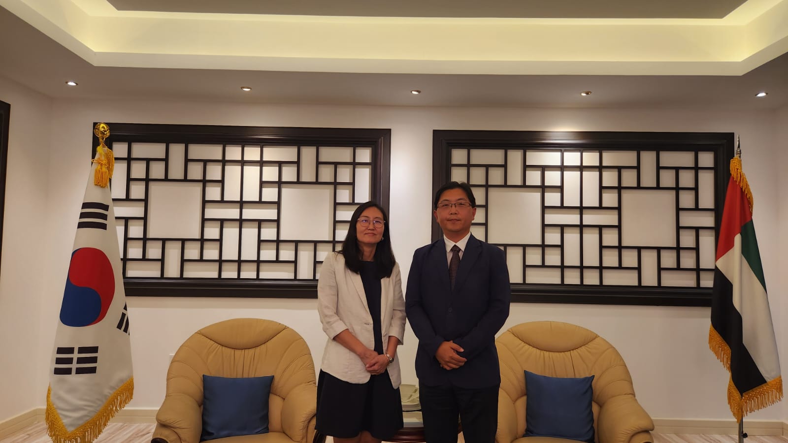 부총영사, 한국인터넷진흥원 중동지역 소장 면담